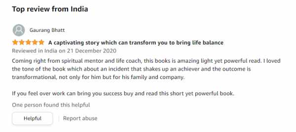 amazon review
